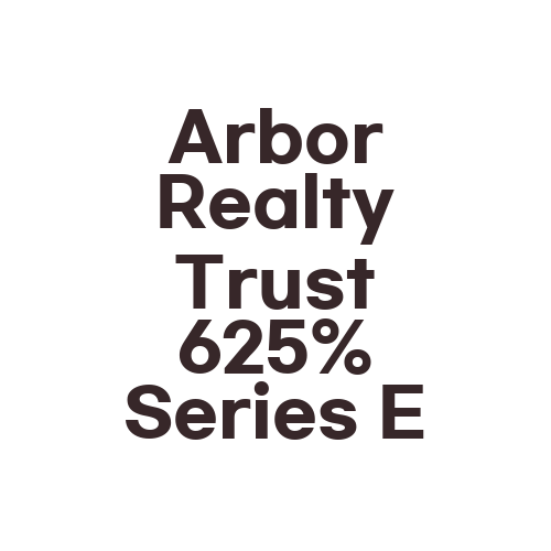 Arbor Realty Trust 625% Series E
