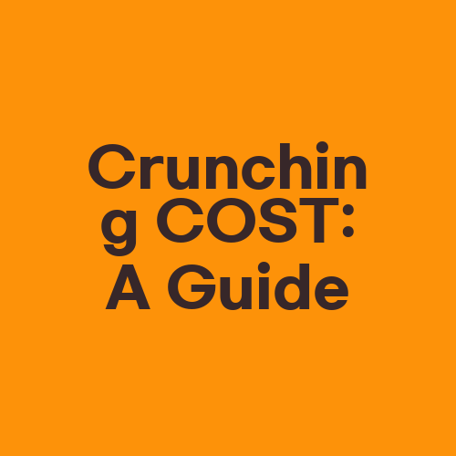 Crunching COST: A Guide