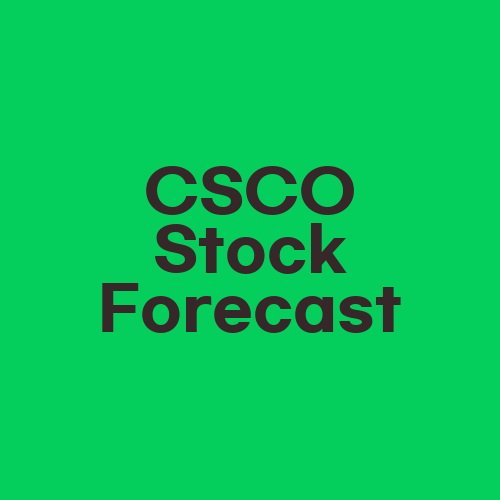 CSCO Stock Forecast